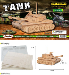 3D PUZZLES - TANK