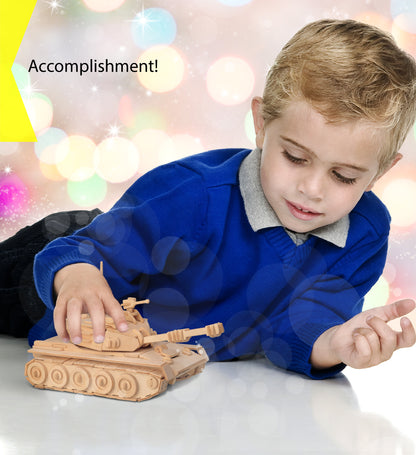 3D PUZZLES - TANK
