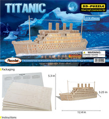 3D PUZZLES - TITANIC