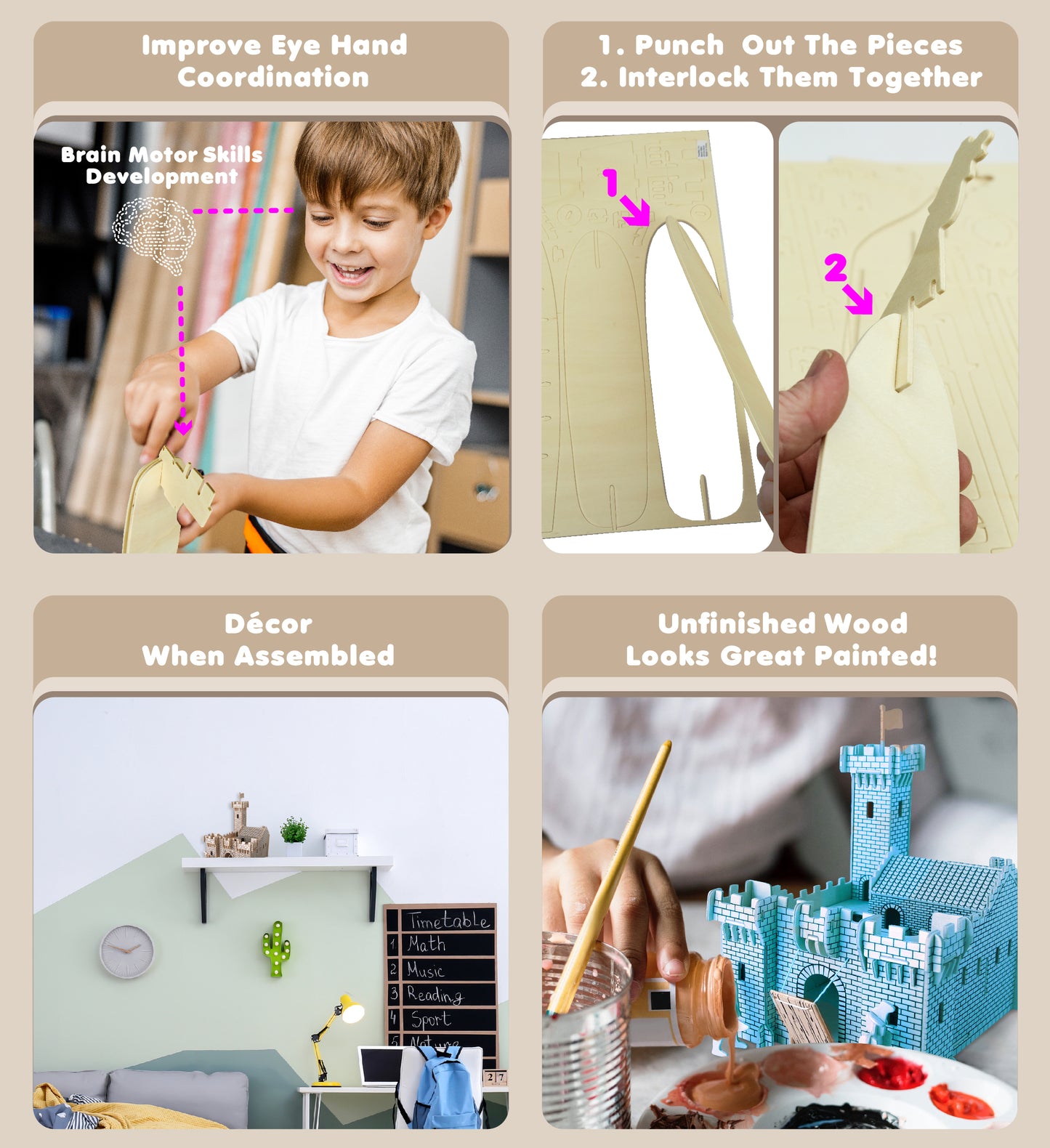 3D PUZZLES - FORTRESS