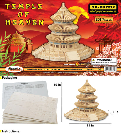 3D PUZZLES - TEMPLE OF HEAVEN