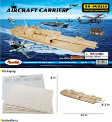 3D PUZZLES - AIRCRAFT CARRIER