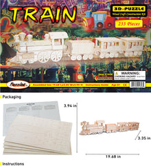 3D PUZZLES - TRAIN