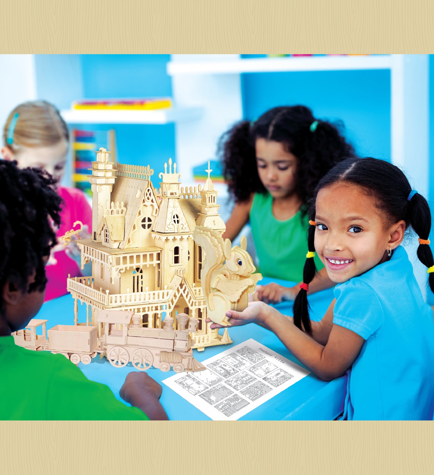 3D PUZZLES - TRAIN