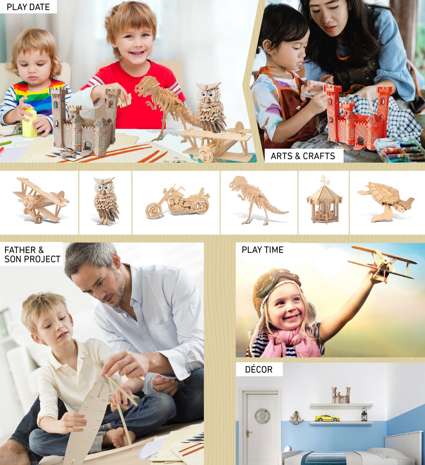 3D PUZZLES - CASTLE