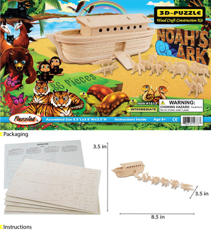 3D PUZZLES - NOAH'S ARK