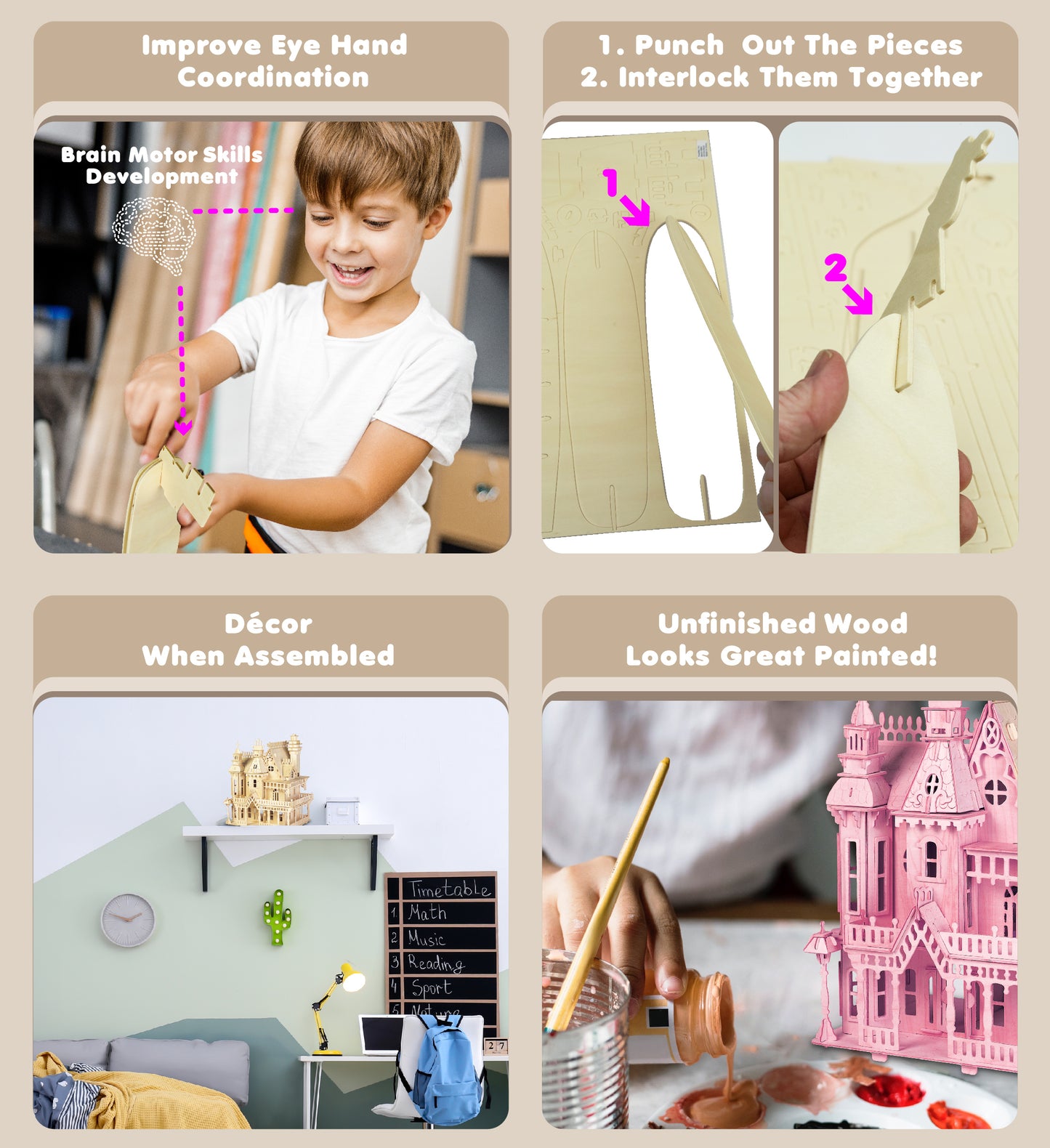 3D PUZZLES - FANTASY VILLA
