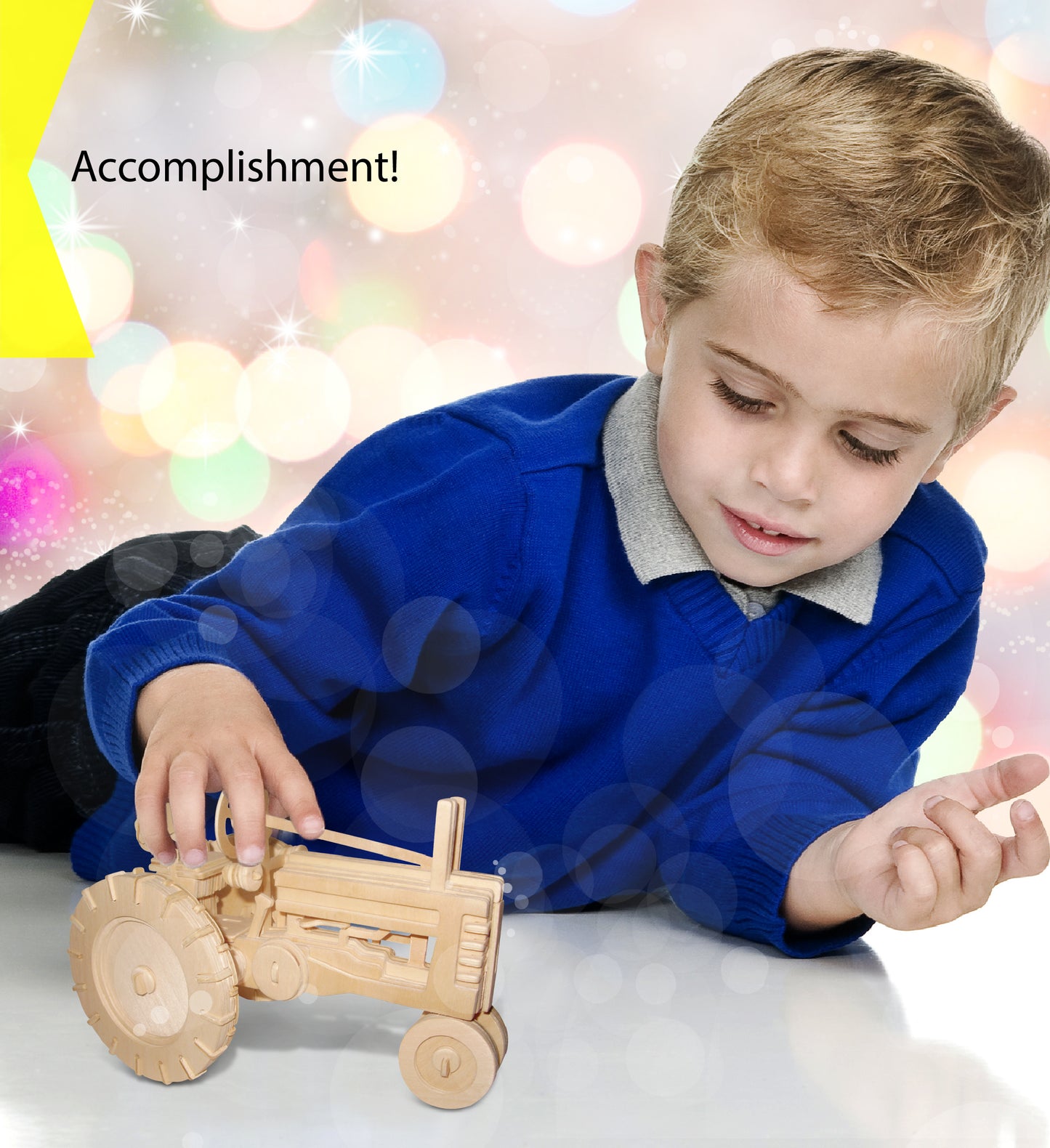 3D PUZZLES - FARM TRACTOR