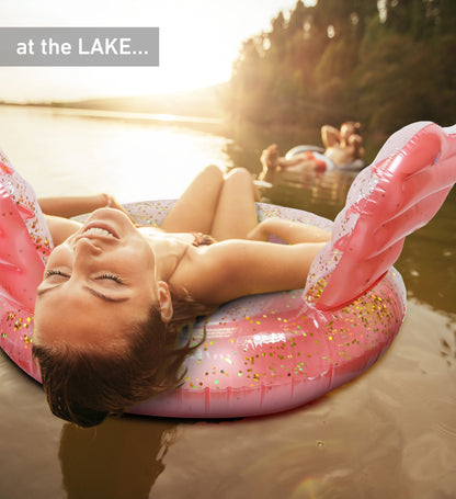 Pool Float - ANGEL WINGS TUBE - ROSE GOLD