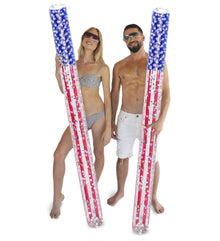 Pool Float - 74" NOODLE - SET OF 2 - USA FLAG