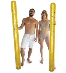 Pool Float - 74" GOLD NOODLE - SET OF 2