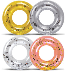 Pool Float - KIDS ASSORTED POOL TUBE - SET OF 4