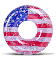 Pool Float - USA FLAG POOL TUBE
