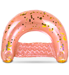 Pool Float - ROSE GOLD POOL CHAIR