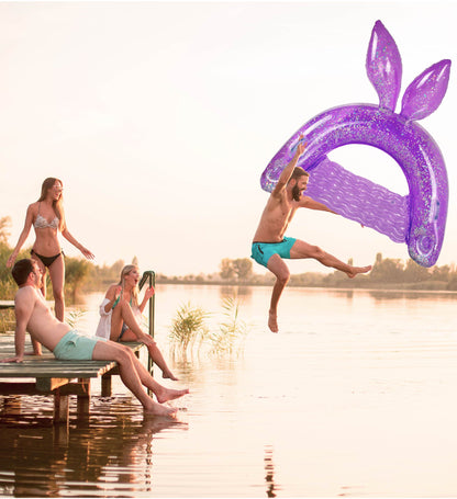 Pool Float - PURPLE BUNNY POOL CHAIR
