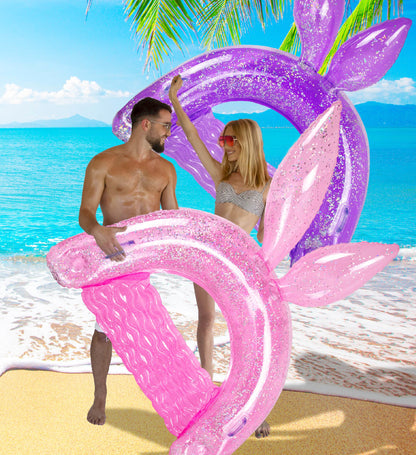 Pool Float - PURPLE BUNNY POOL CHAIR