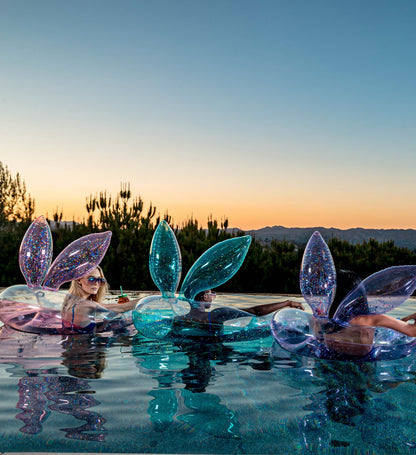 Pool Float - PURPLE BUNNY POOL CHAIR