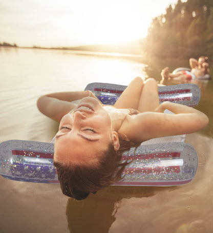 Pool Float - USA FLAG WATER HAMMOCK