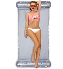 Pool Float - SILVER WATER HAMMOCK