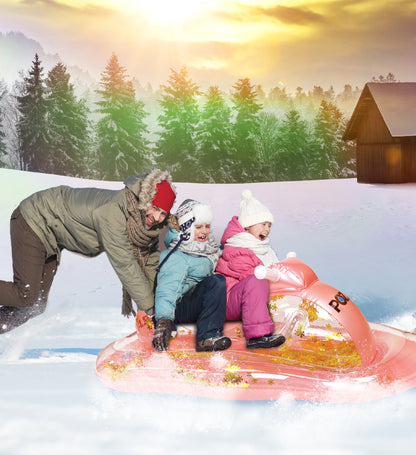 Rose Gold Snowmobile - Poza
