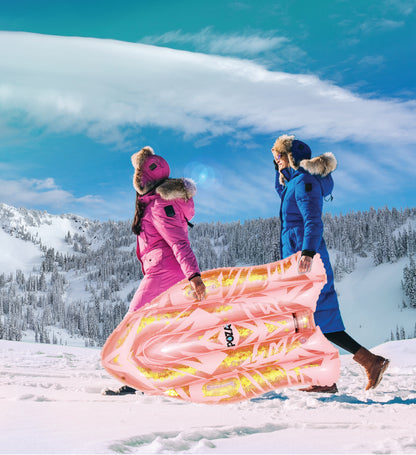 Pool Float - ROSE GOLD SNOW BOOGIE