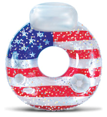 Pool Float - USA FLAG LUXURY TUBE