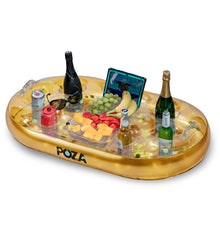 Pool Float - GOLD FLOATING COOLER