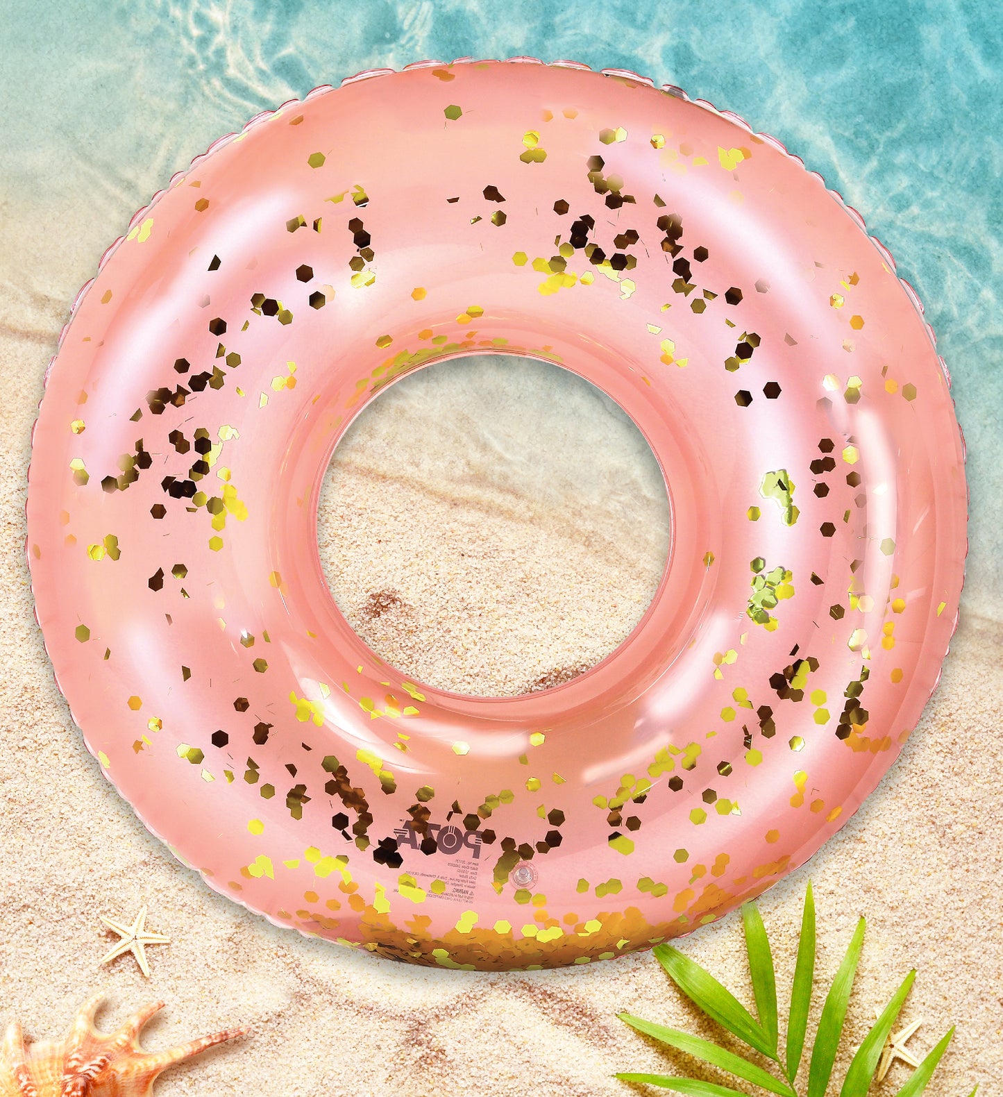 Pool Float - GIANT 48 INCH TUBE - ROSE GOLD