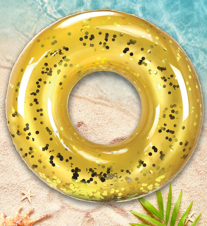 Pool Float - GIANT 48 INCH TUBE - GOLD