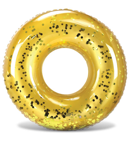 Pool Float - GIANT 48 INCH TUBE - GOLD