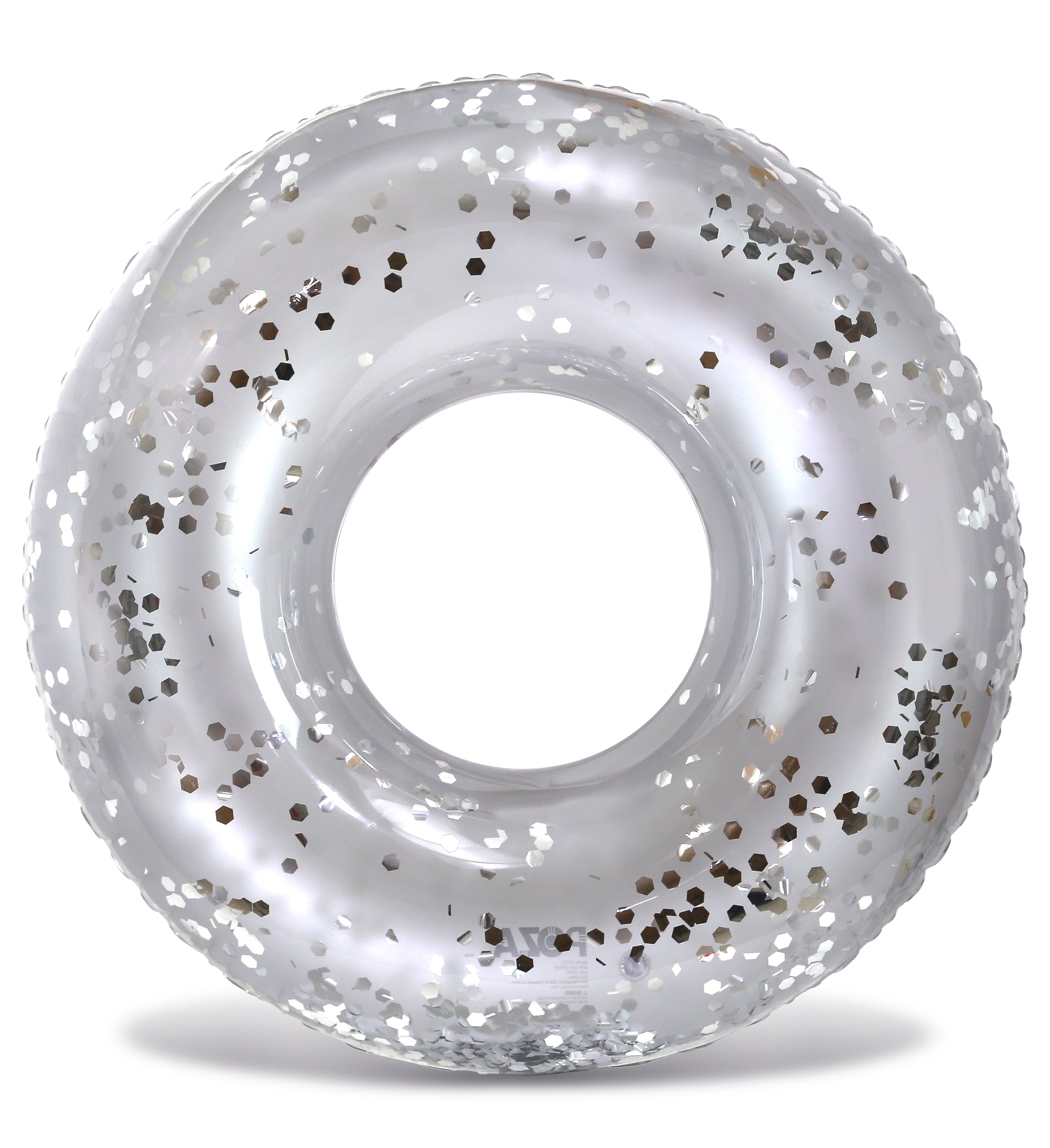 Pool Float - GIANT 48 INCH TUBE - SILVER