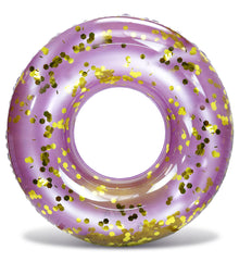 Pool Float - 36 INCH TUBE - PURPLE GOLD