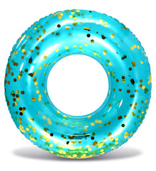 Pool Float - 36 INCH TUBE - BLUE GOLD