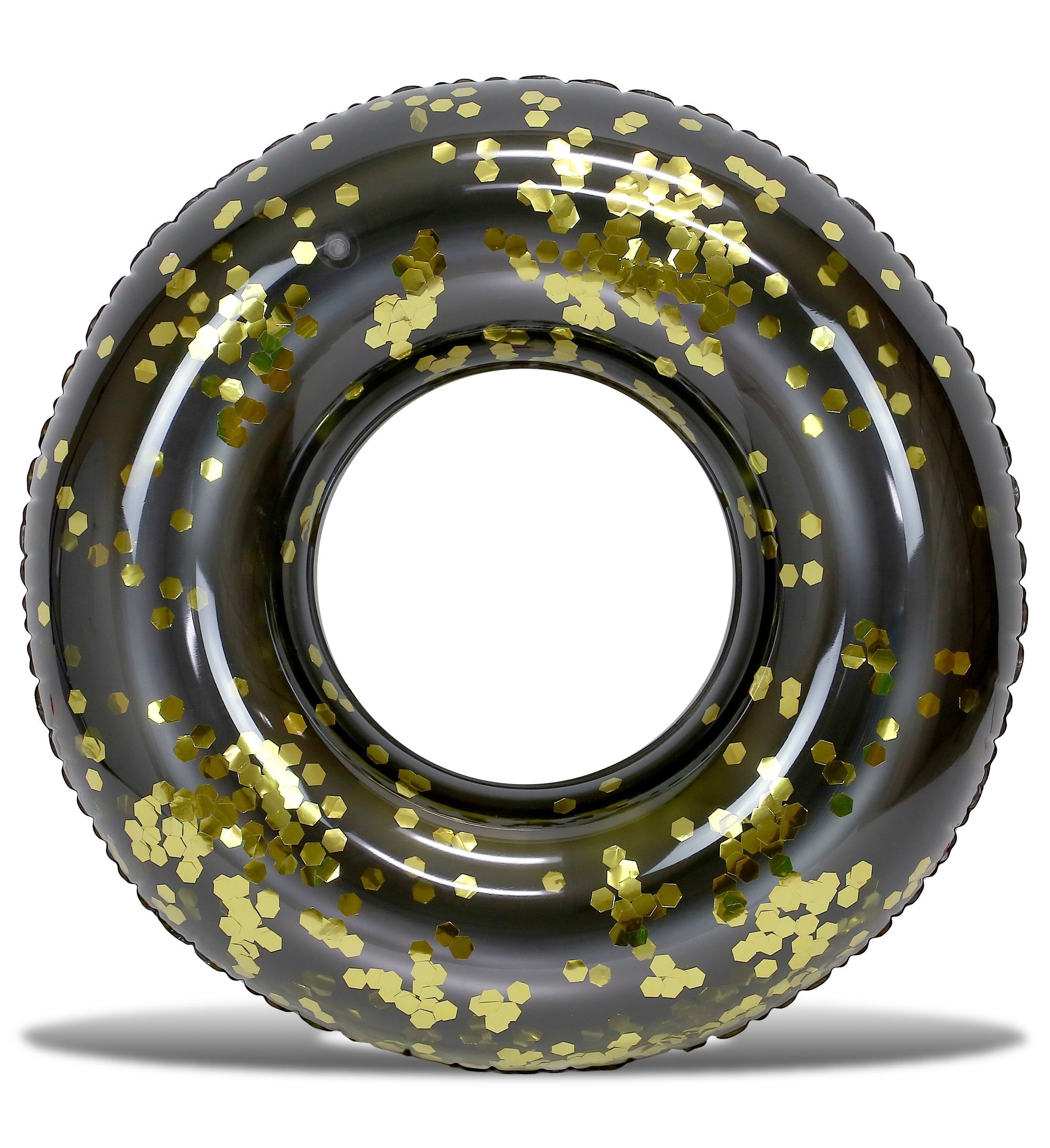 Pool Float - 36 INCH TUBE - BLACK GOLD