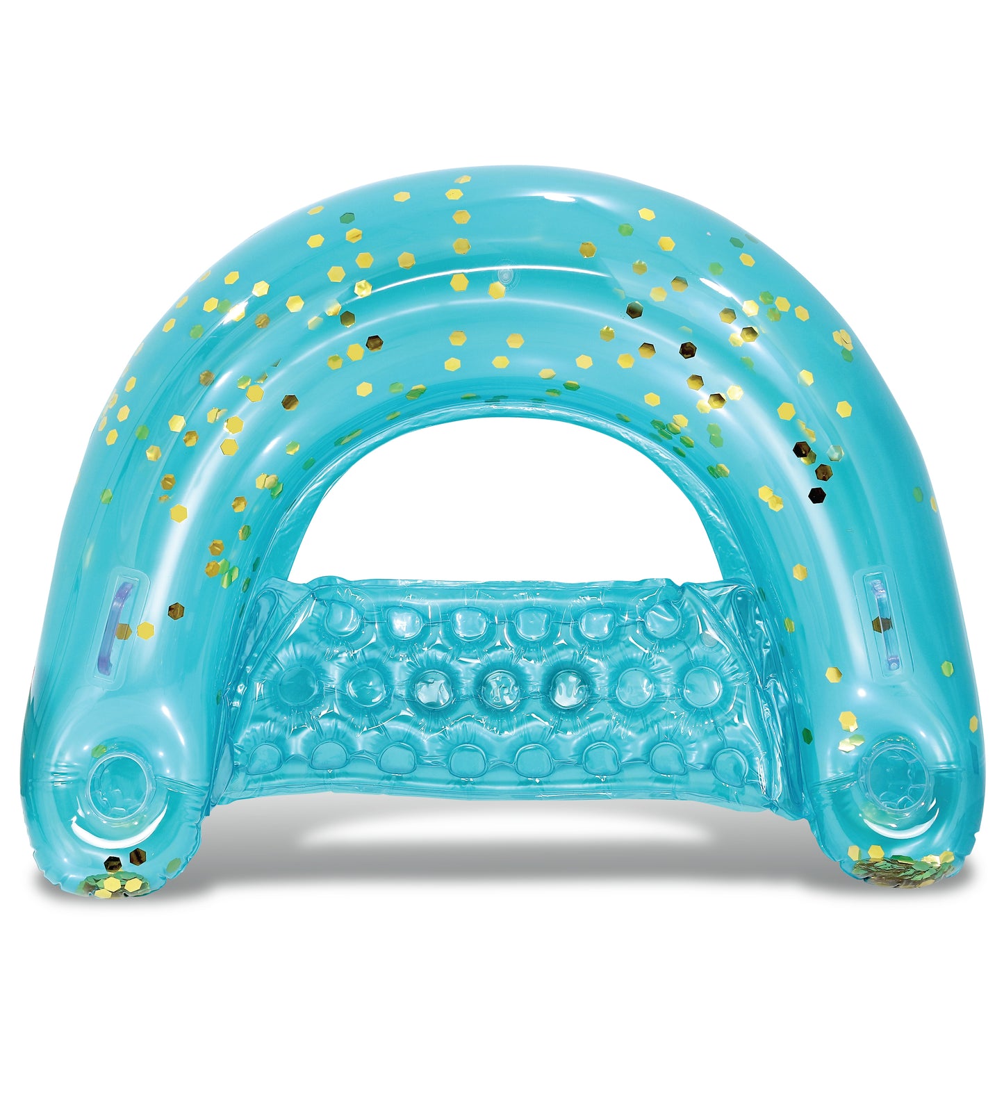 Pool Float - BLUE GOLD POOL CHAIR