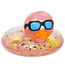 Pool Float - DUCK POOL TUBE - ROSE GOLD