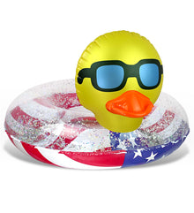 POZA - DUCK POOL TUBE - USA FLAG