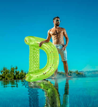 POZA - GREEN GOLD POOL CHAIR