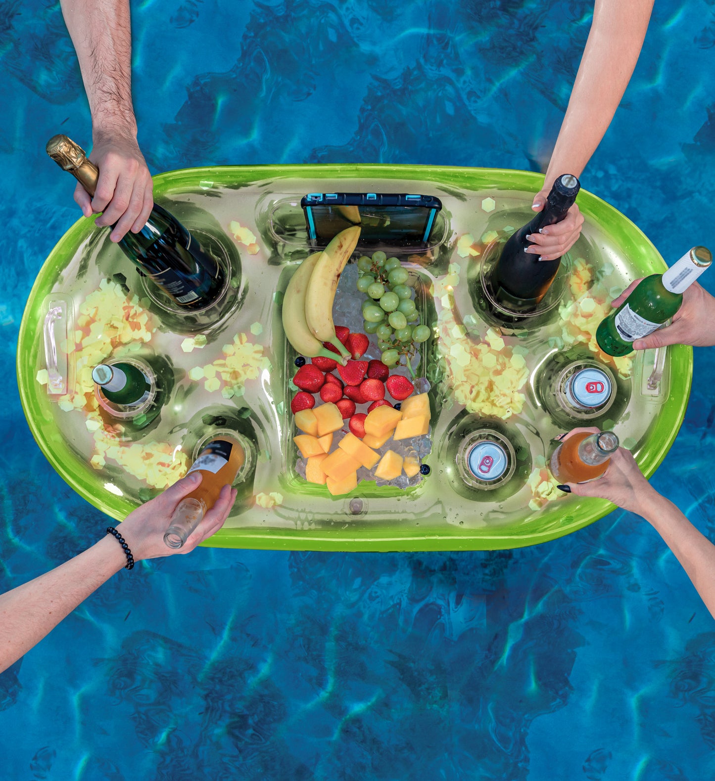 POZA - GREEN GOLD FLOATING COOLER