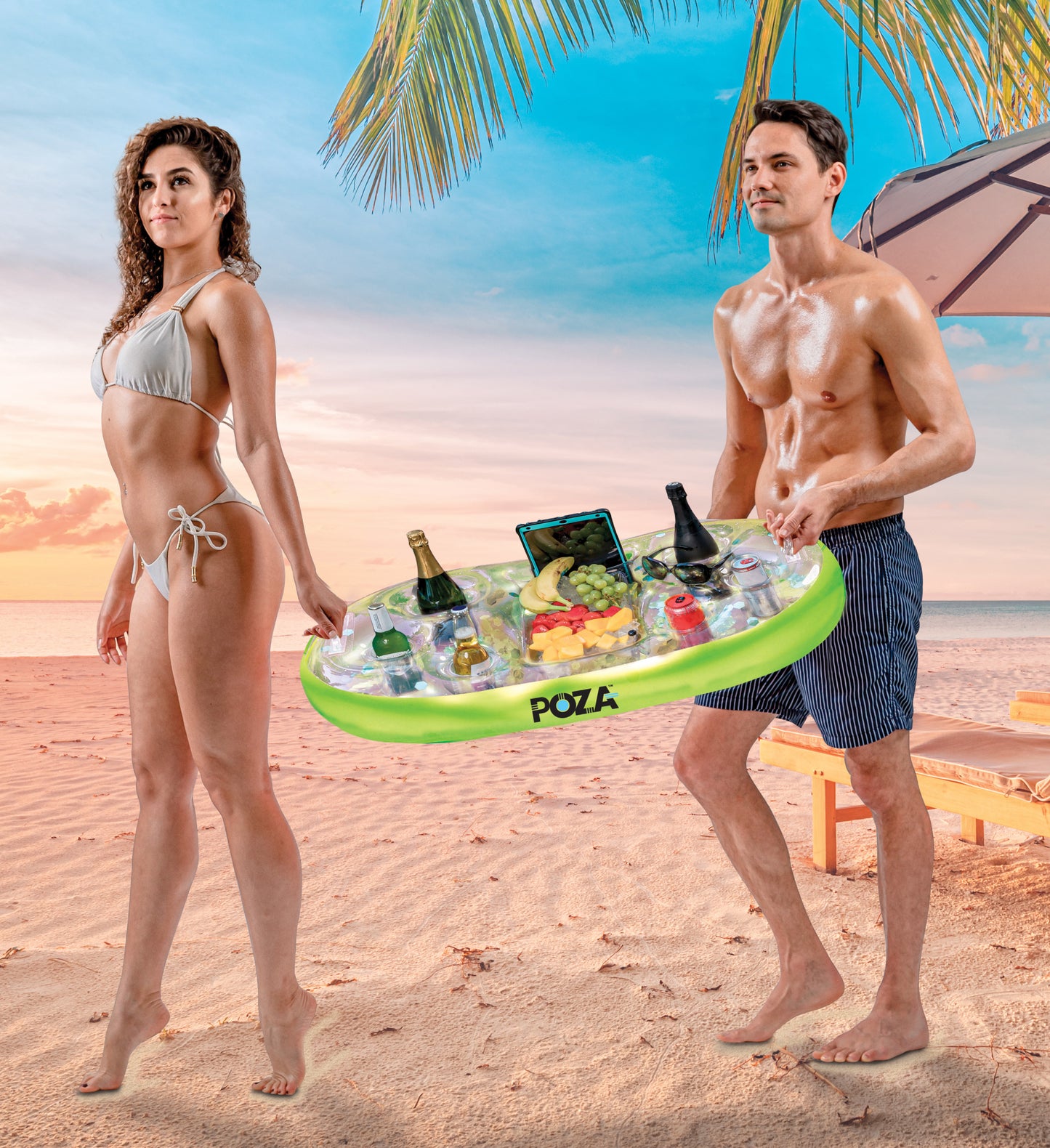 POZA - GREEN GOLD FLOATING COOLER