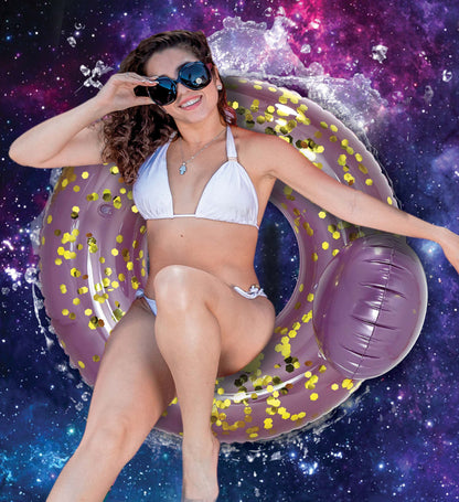 POZA - ALIEN POOL TUBE - PURPLE GOLD