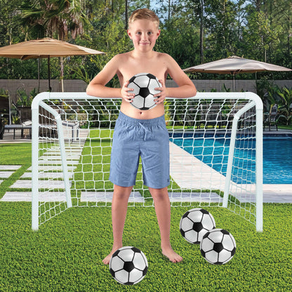 POZA - 8 INCH BEACH BALL - SOCCER - SET OF 16