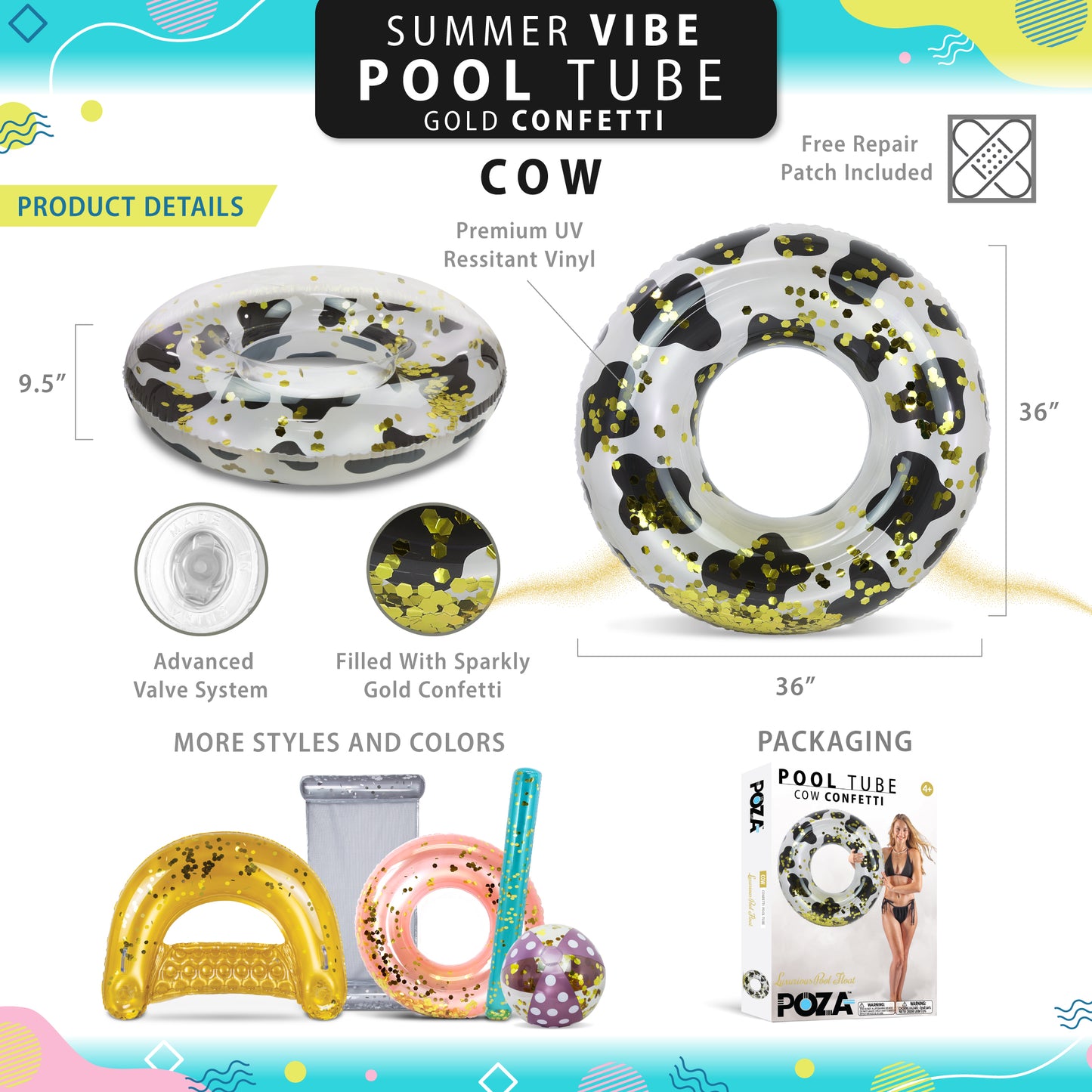 POZA - 36 INCH TUBE - COW