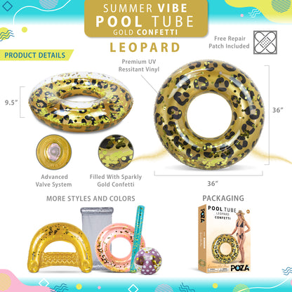 POZA - 36 INCH TUBE - LEOPARD