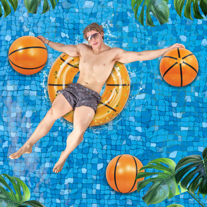 POZA - 16 INCH BEACH BALL - BASKETBALL - SET OF 3