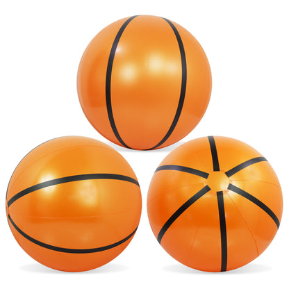POZA - 16 INCH BEACH BALL - BASKETBALL - SET OF 3
