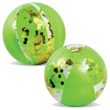 POZA - 16 INCH BEACH BALL - GREEN GOLD - SET OF 2