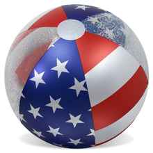 POZA - 42 INCH BEACH BALL - USA FLAG