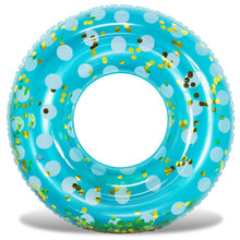POZA - 36 INCH POLKA DOT TUBE - BLUE GOLD