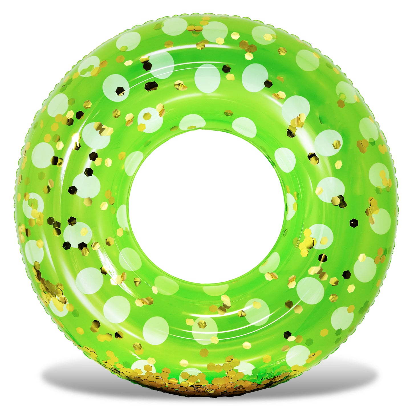 POZA - 36 INCH POLKA DOT TUBE - GREEN GOLD